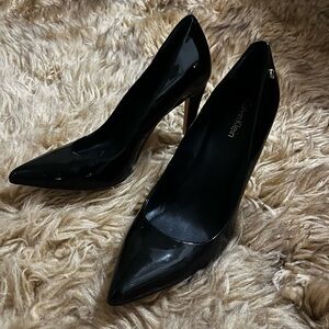 Calvin Klein Glossy Black Heels